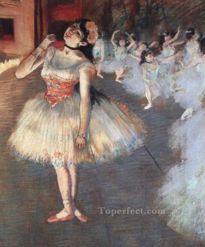Dancing Ballet Painting - The Star Impressionism ballet dancer Edgar Degas